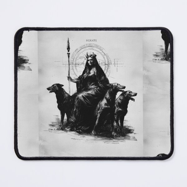 Item preview, Hekate and her hounds designed and sold by MendaciousMina.