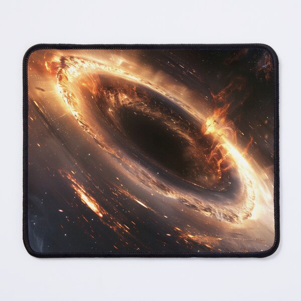 Item preview, Supermassive Black Hole Accretion Disk designed and sold by QuantumDrift.