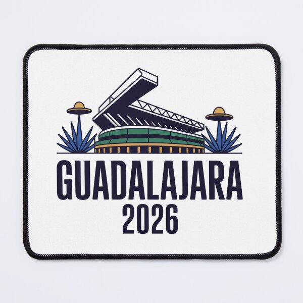 Item preview, Guadalajara 2026 Mexico Football Soccer Souvenir T-Shirt V18 designed and sold by DarylWelsh2024.
