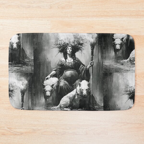 Item preview, Hekate and her hounds designed and sold by MendaciousMina.