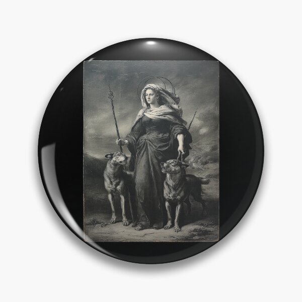 Item preview, Hekate and her hounds designed and sold by MendaciousMina.