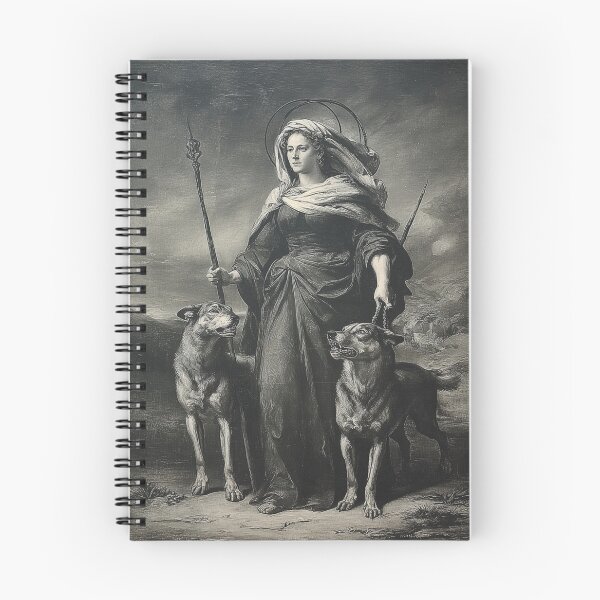 Item preview, Hekate and her hounds designed and sold by MendaciousMina.
