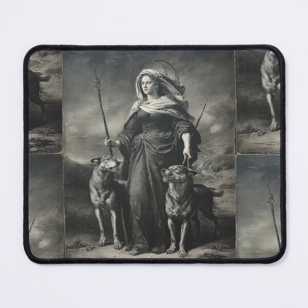 Item preview, Hekate and her hounds designed and sold by MendaciousMina.