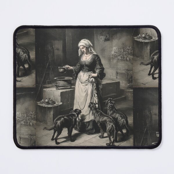 Item preview, Hekate and her hounds designed and sold by MendaciousMina.