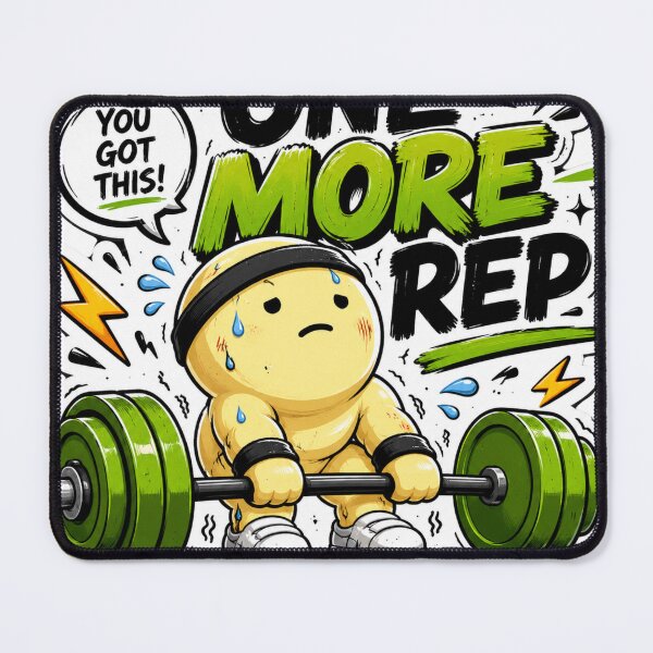 Item preview, One More Rep Cute Gym Motivation designed and sold by Digistore1221.