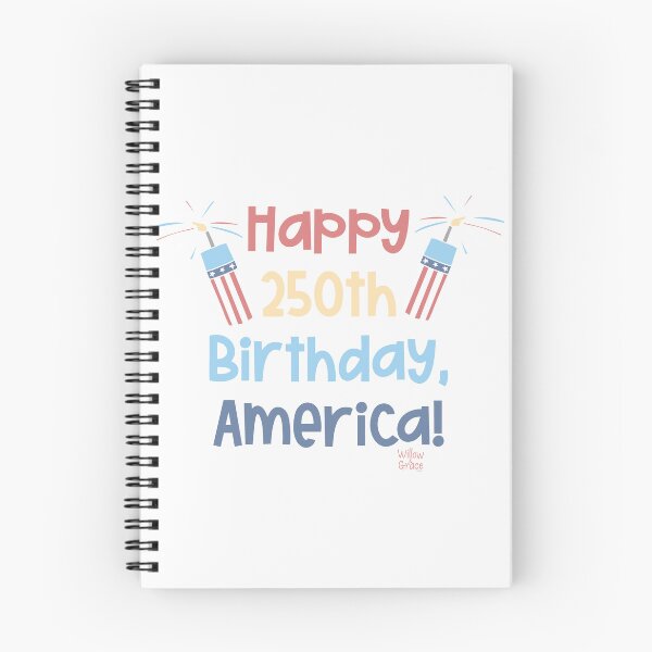 Item preview, Happy 250th Birthday, America! designed and sold by Willow & Grace Designs.