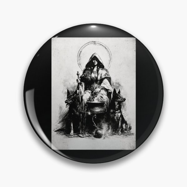 Item preview, Hekate and her hounds designed and sold by MendaciousMina.