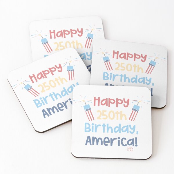 Item preview, Happy 250th Birthday, America! designed and sold by Willow & Grace Designs.