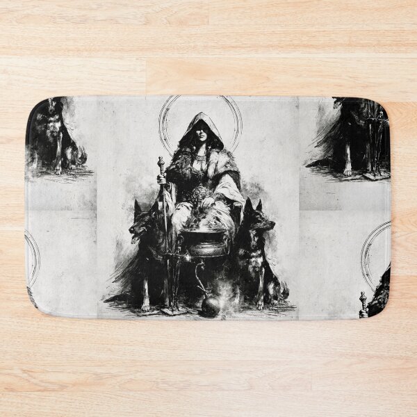 Item preview, Hekate and her hounds designed and sold by MendaciousMina.