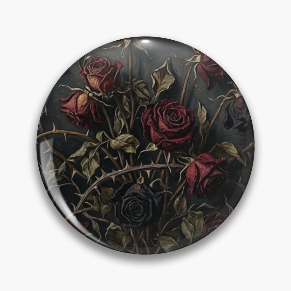 Item preview, Dark Romantic Gothic Roses with Thorns designed and sold by Owcomm.