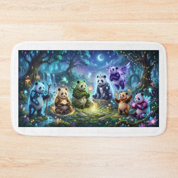 Item preview, The Grove of the Mystic Pandas designed and sold by Biaa777.