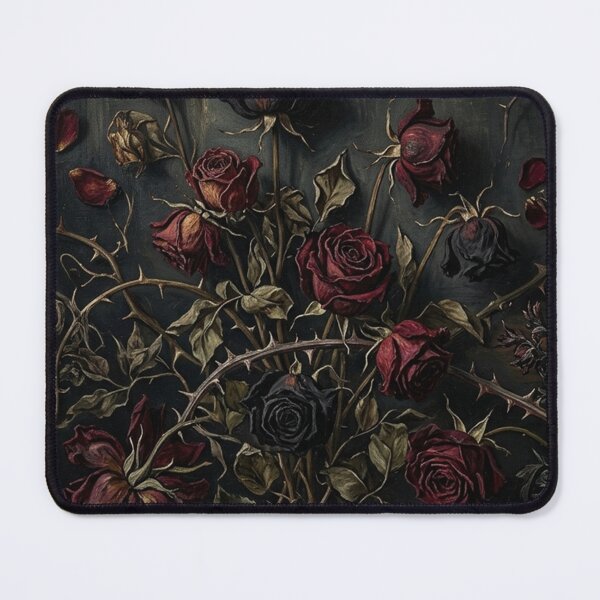 Item preview, Dark Romantic Gothic Roses with Thorns designed and sold by Owcomm.