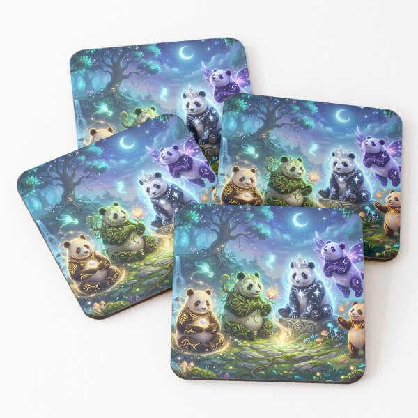 Item preview, The Grove of the Mystic Pandas designed and sold by Biaa777.
