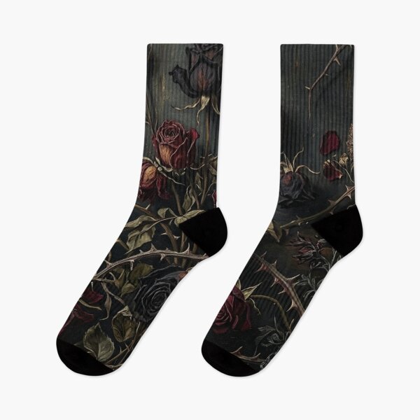 Item preview, Dark Romantic Gothic Roses with Thorns designed and sold by Owcomm.