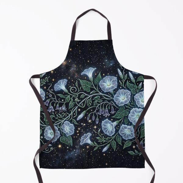 Item preview, Celestial Moonflowers in the Starry Night designed and sold by Owcomm.