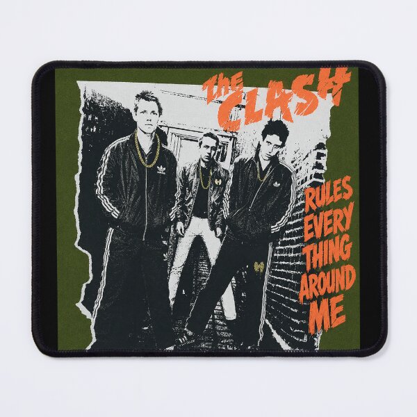 Item preview, The Clash Rules Everything Around Me – Punk x Hip Hop Mashup Shirt designed and sold by DiamondSkyShirt.