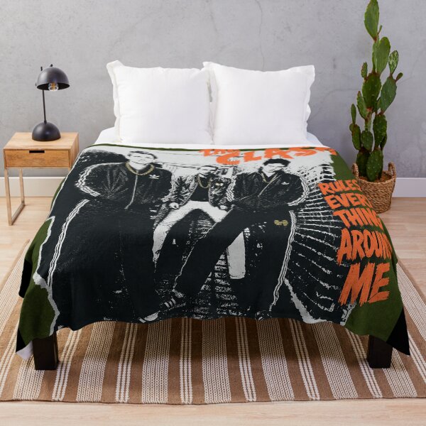 Item preview, The Clash Rules Everything Around Me – Punk x Hip Hop Mashup Shirt designed and sold by DiamondSkyShirt.