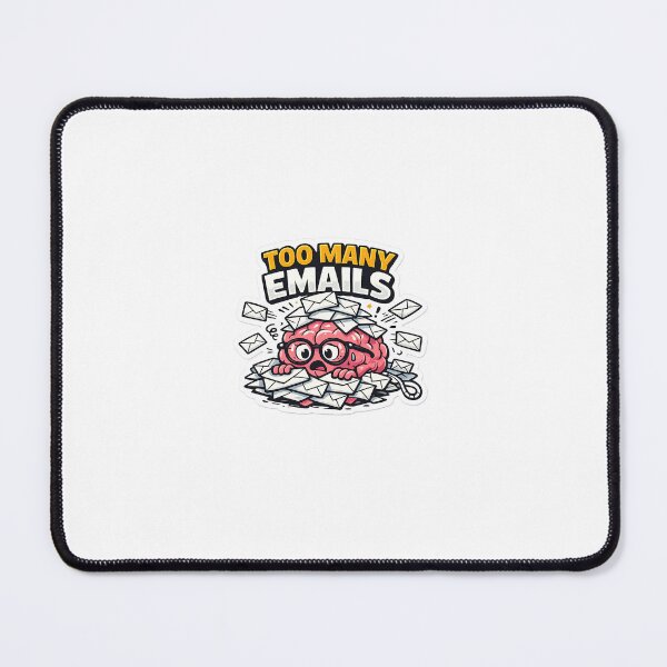 Item preview, Too Many Emails designed and sold by WestonStudio.