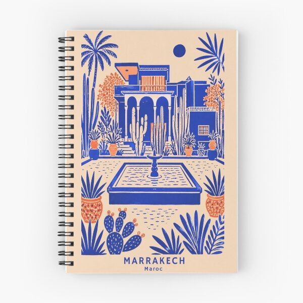 Item preview, Vintage Marrakech, Morocco poster designed and sold by WALLERS-.