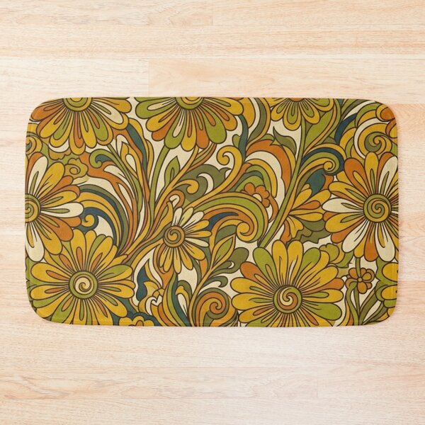 Item preview, Vintage 70s Retro Floral Pattern designed and sold by Owcomm.
