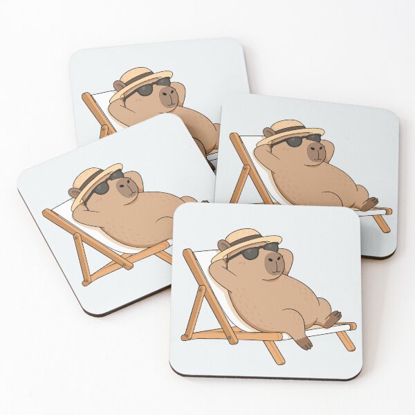 Item preview, Capybara Relax designed and sold by Delmu16.