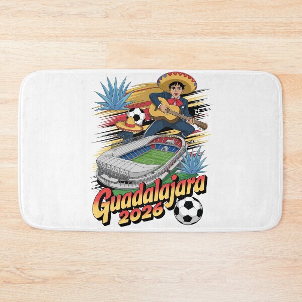 Item preview, Guadalajara 2026  Mexico Football Soccer Souvenir T-Shirt V19 designed and sold by DarylWelsh2024.