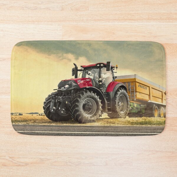 Item preview, Red Tractor in Field - Farmer Appreciation Art designed and sold by Pioneer Spirit Market.
