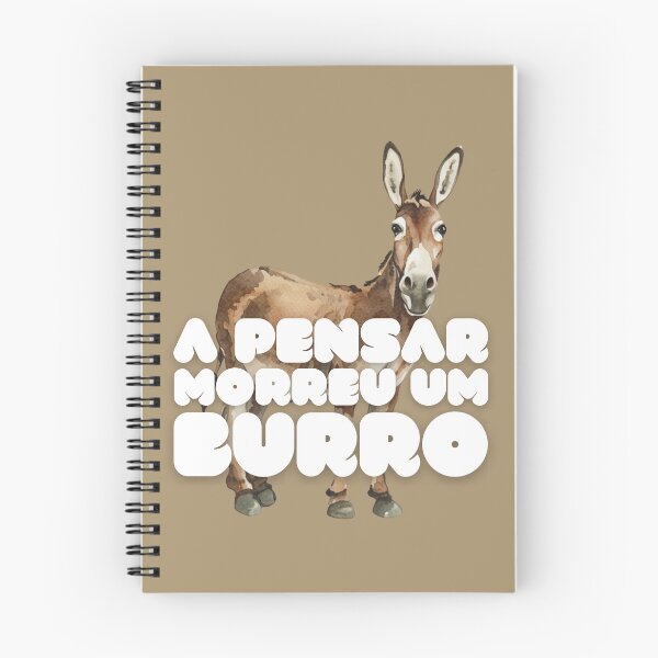 Item preview, A Donkey Died From Thinking (Portuguese Version) designed and sold by DILMIK..