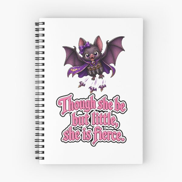 Item preview, Though she be little, she be fierce. Bat designed and sold by DaveNeurotic.