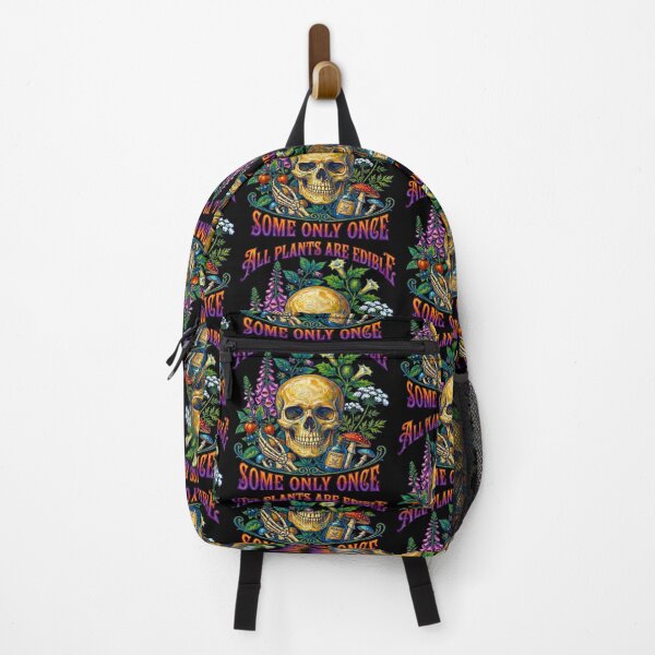 Item preview, Funny Skull Botanical Mushroom Plants designed and sold by TeeARTHY.