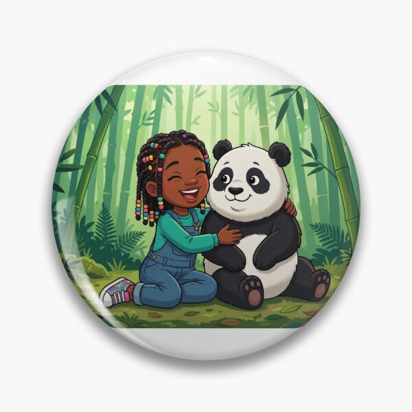 Item preview, Panda with Girl designed and sold by JW Best Life Ever Designs and More.