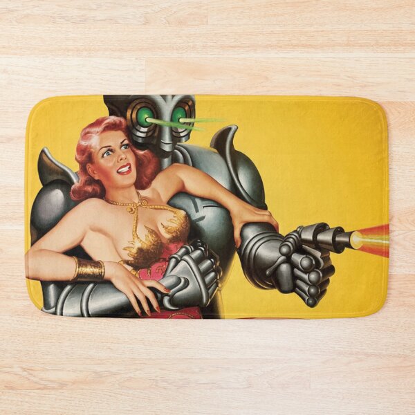 Item preview, Startling Stories: Classic 1950s Robot & Heroine Space Adventure Cover designed and sold by Analog Aura .