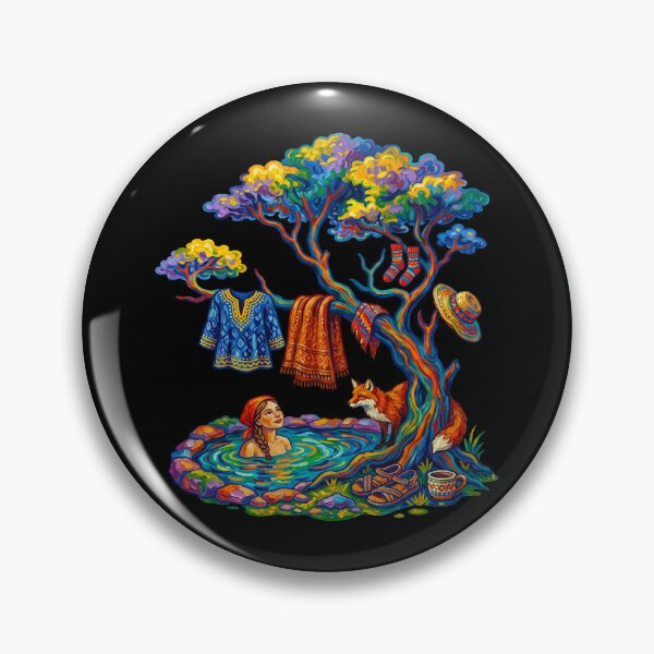 Item preview, Magical Forest Tree Pond Landscape designed and sold by TeeARTHY.
