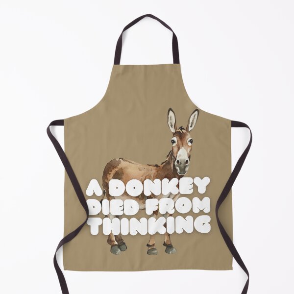 Item preview, Copy of A Donkey Died From Thinking (Portuguese Version) designed and sold by DILMIK..