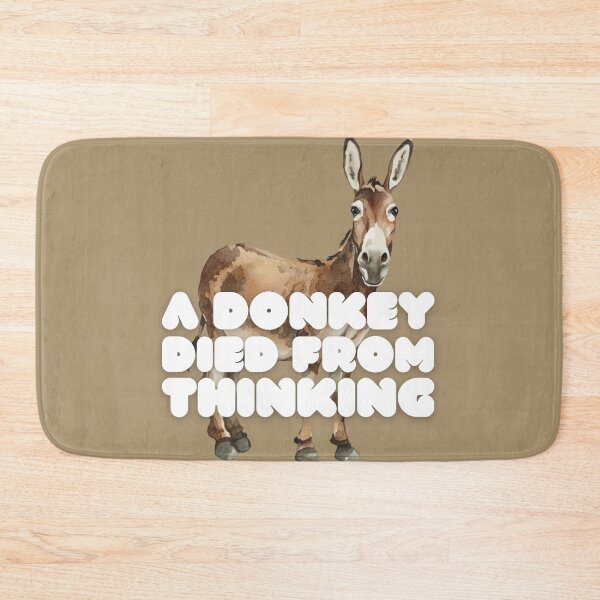 Item preview, Copy of A Donkey Died From Thinking (Portuguese Version) designed and sold by DILMIK..