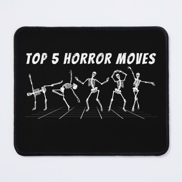 Item preview, Top 5 Horror Moves Funny Dancing Skeletons Retro designed and sold by Aetherix Studio.