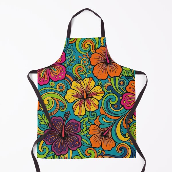 Item preview, Vibrant Tropical Hibiscus Floral Pattern designed and sold by Owcomm.