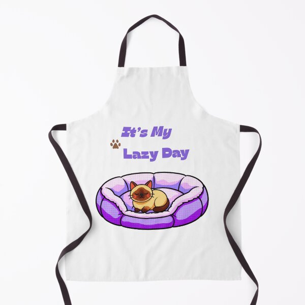 Item preview, It's My Lazy Day Pop-art Siamese Cat T-shirt Gifts designed and sold by ZemVibe.