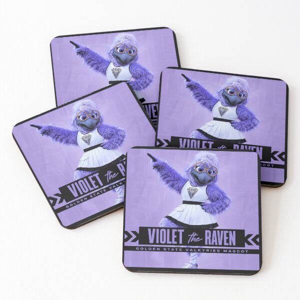 Artikelvorschau, Violet the Raven WNBA Mascot entworfen und verkauft von ArtInventor.