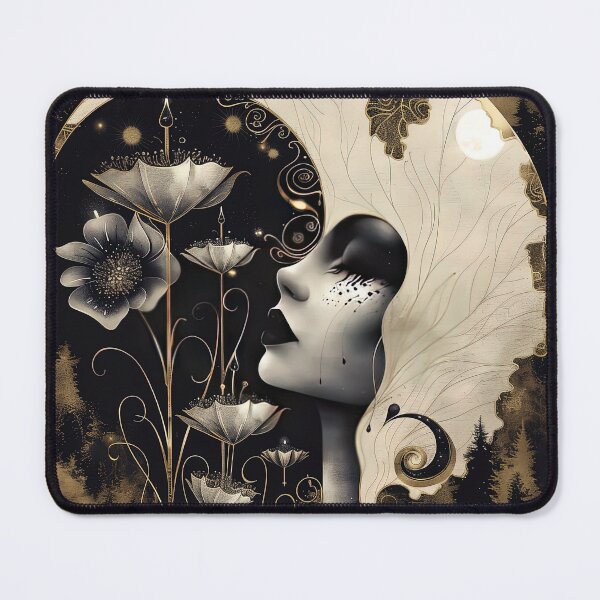 Item preview, The Nocturnal Gilded Solitude designed and sold by bloorose.