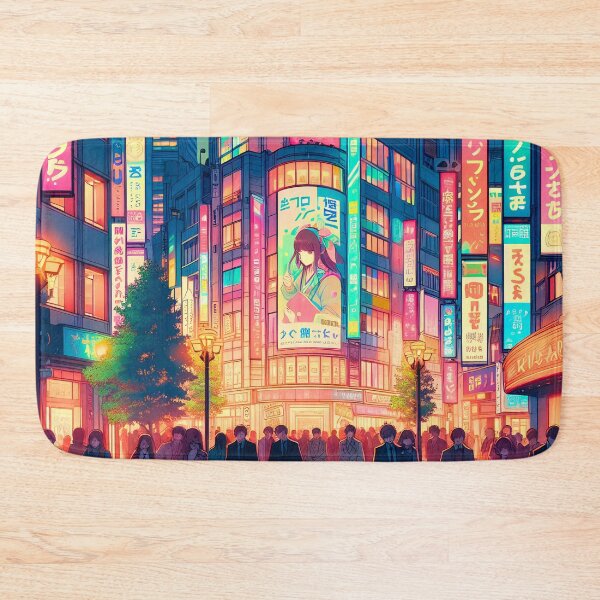 Item preview, Neon Dreams of Shibuya designed and sold by ZenGrooves.