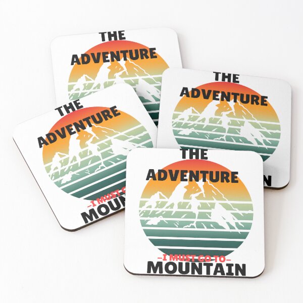 Item preview, Retro Sunset Adventure Mountain Call Vintage Hiking Explorer designed and sold by vibecraft_studio2.