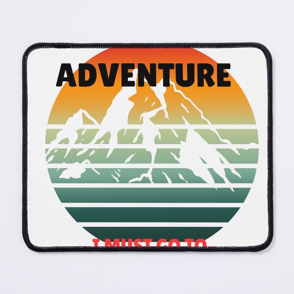 Item preview, Retro Sunset Adventure Mountain Call Vintage Hiking Explorer designed and sold by vibecraft_studio2.