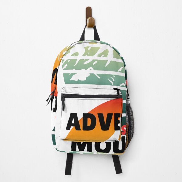 Item preview, Retro Sunset Adventure Mountain Call Vintage Hiking Explorer designed and sold by vibecraft_studio2.