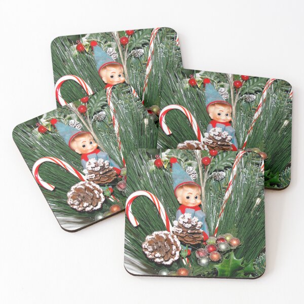 Item preview, Vintage Christmas Elf designed and sold by collageDP.