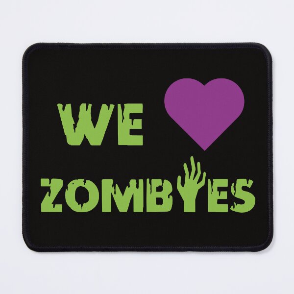 Item preview, We Love Zombies Horror Fan designed and sold by ElectroSphere46.