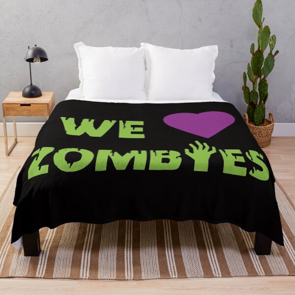 Item preview, We Love Zombies Horror Fan designed and sold by ElectroSphere46.