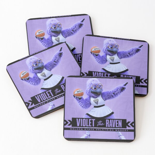 Artikelvorschau, Violet the Raven WNBA Mascot entworfen und verkauft von ArtInventor.