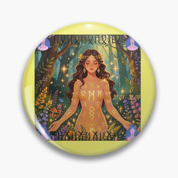 Item preview, Mystical Virgo Astrology Artwork designed and sold by wojtas90.