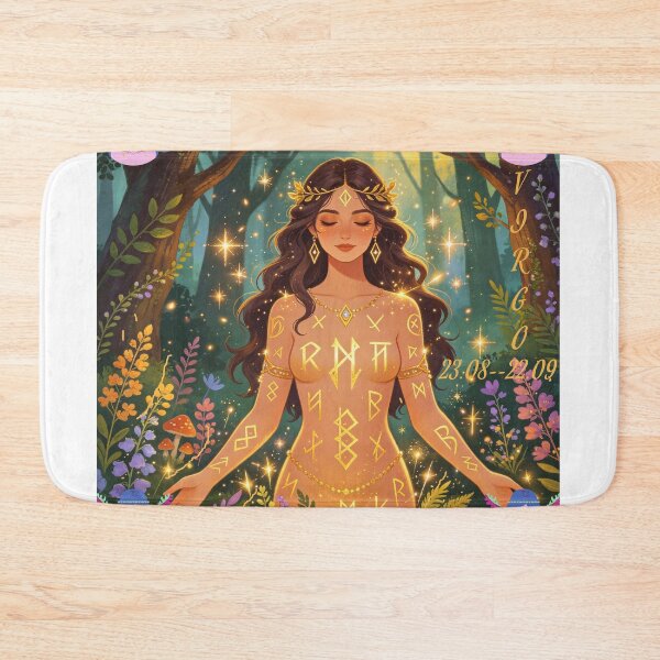 Item preview, Mystical Virgo Astrology Artwork designed and sold by wojtas90.